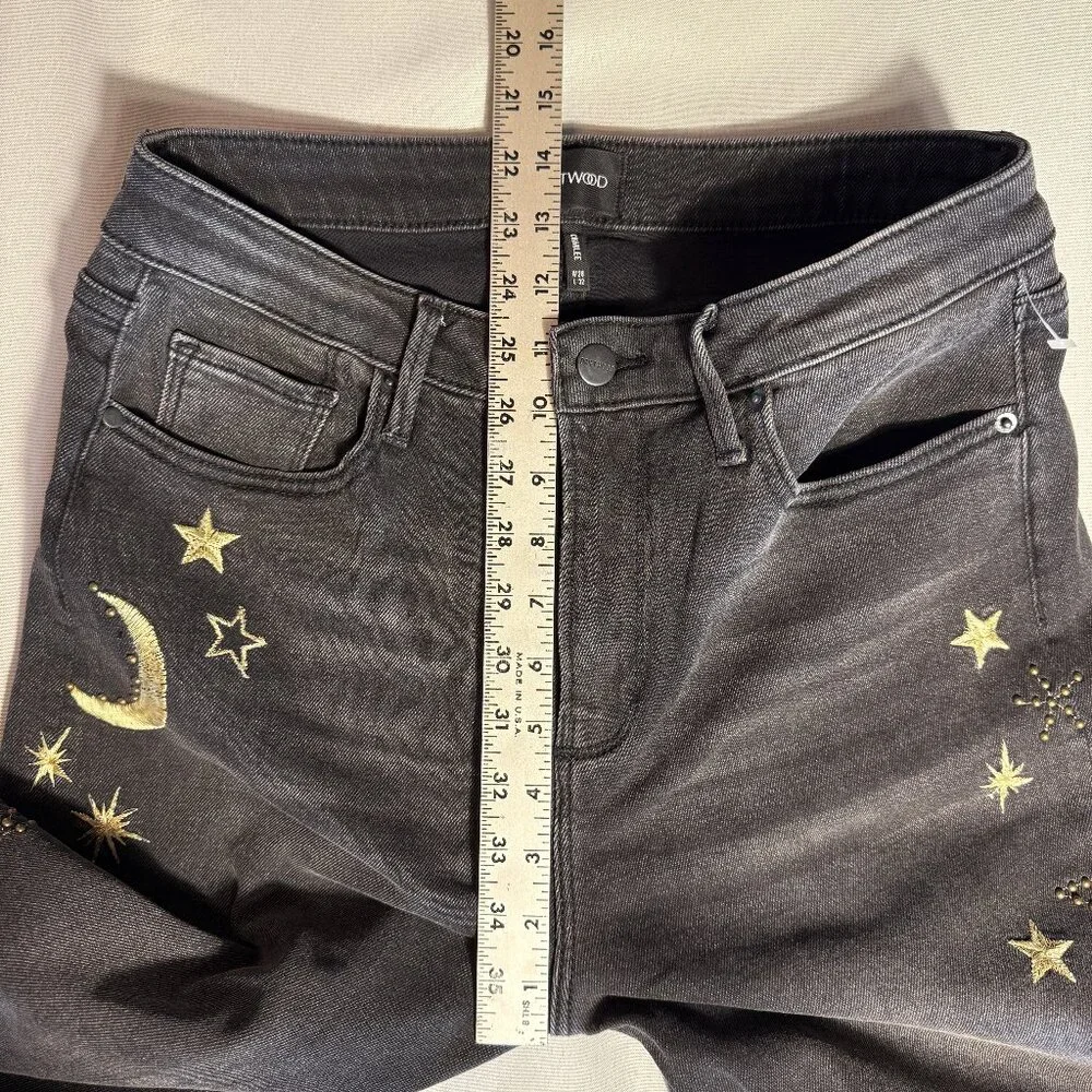 NWOT Free People x Driftwood Charlee Wide Leg Jeans Sz 28 - Picture 11 of 16